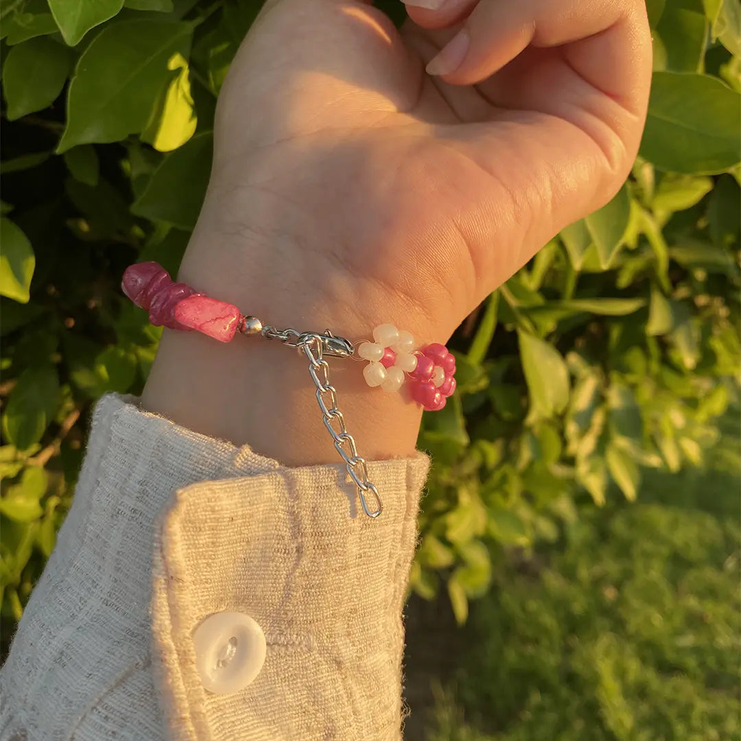 RoseQuartz Bracelet - Twila.EG